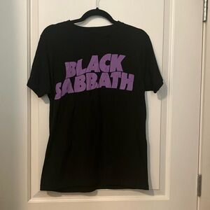 Black Sabbath Purple Black Shirt